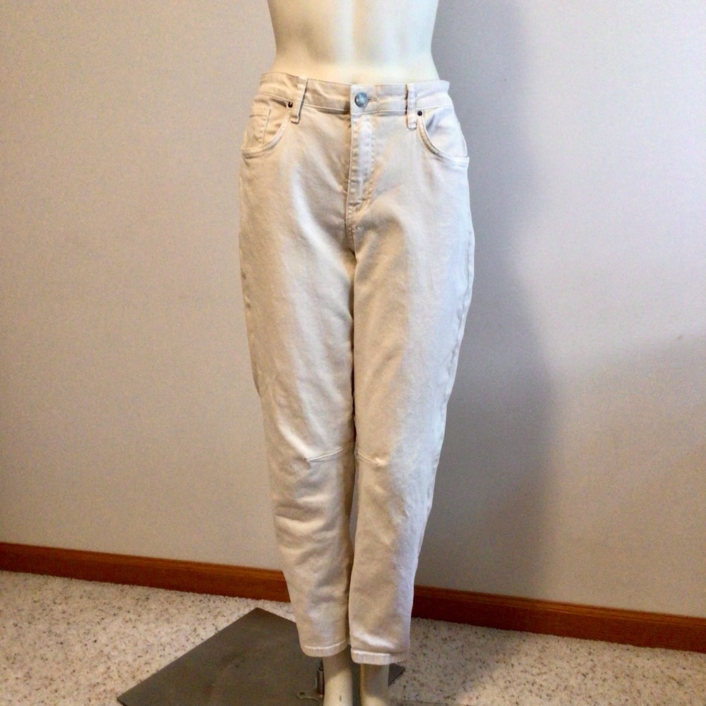 Kut from the Kloth Ashley Cream Barrel Jeans - Picture 2 of 16